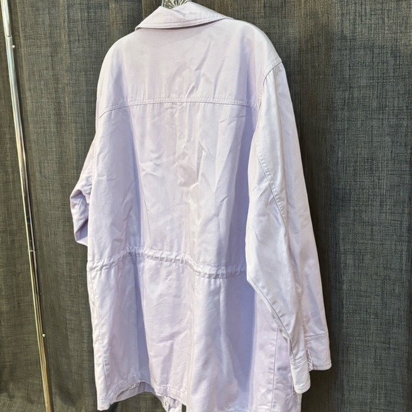 EUC Denim & Co. Women's Jacket Barn Style Light Purple SZ Medium - Picture 10 of 13